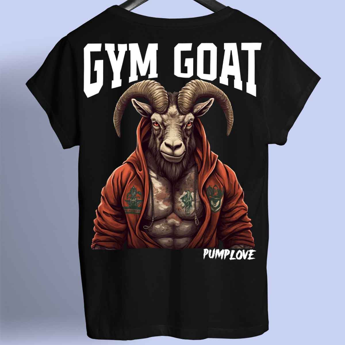 Gym Goat - Premium Shirt Unisex Backprint