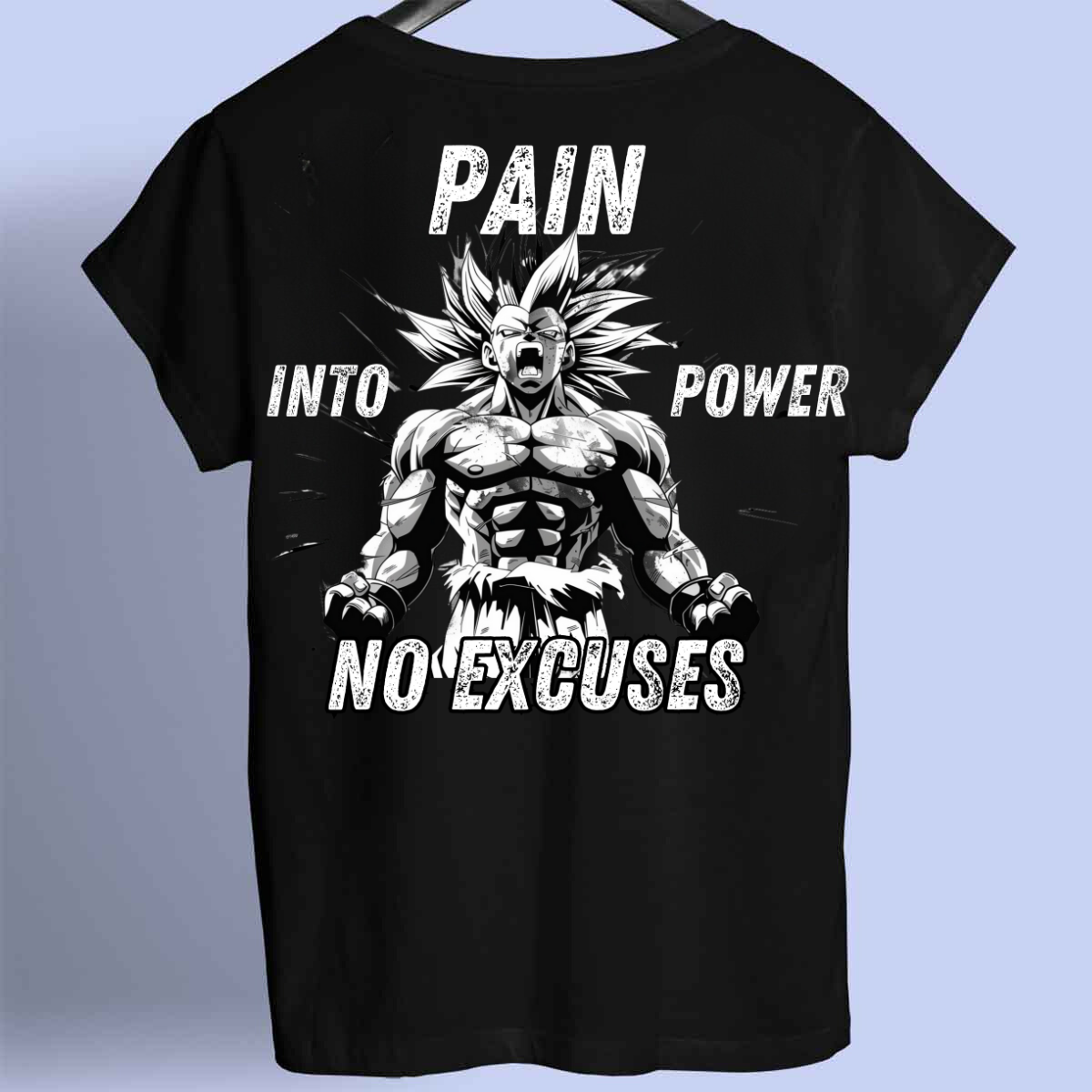 Pain Into Power - Chemise Premium Unisexe Backprint