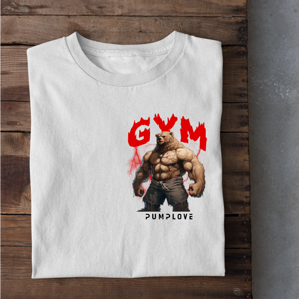 Gym Bear - Chemise premium unisexe