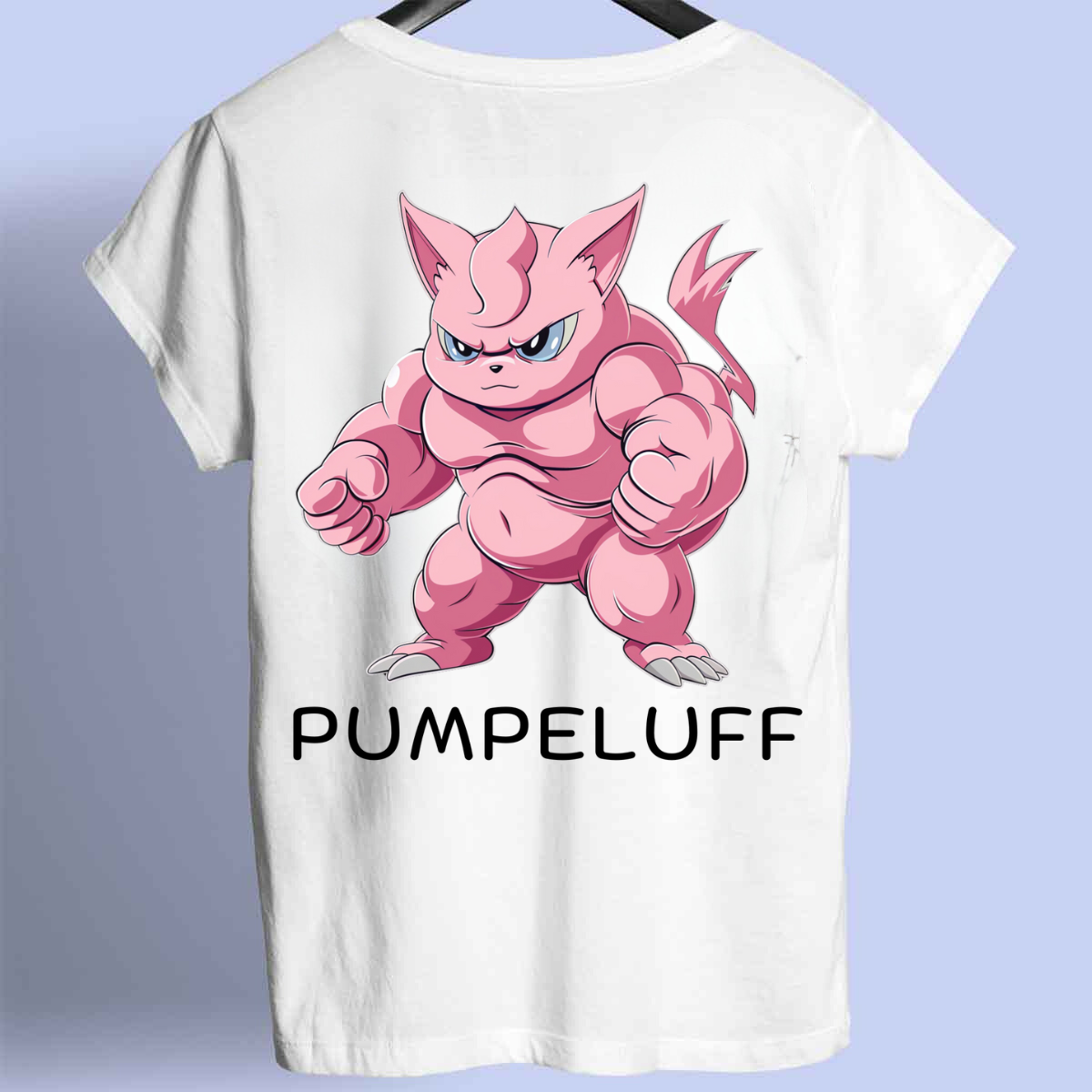 Pumpeluff 1 - Premium Shirt Unisex Backprint