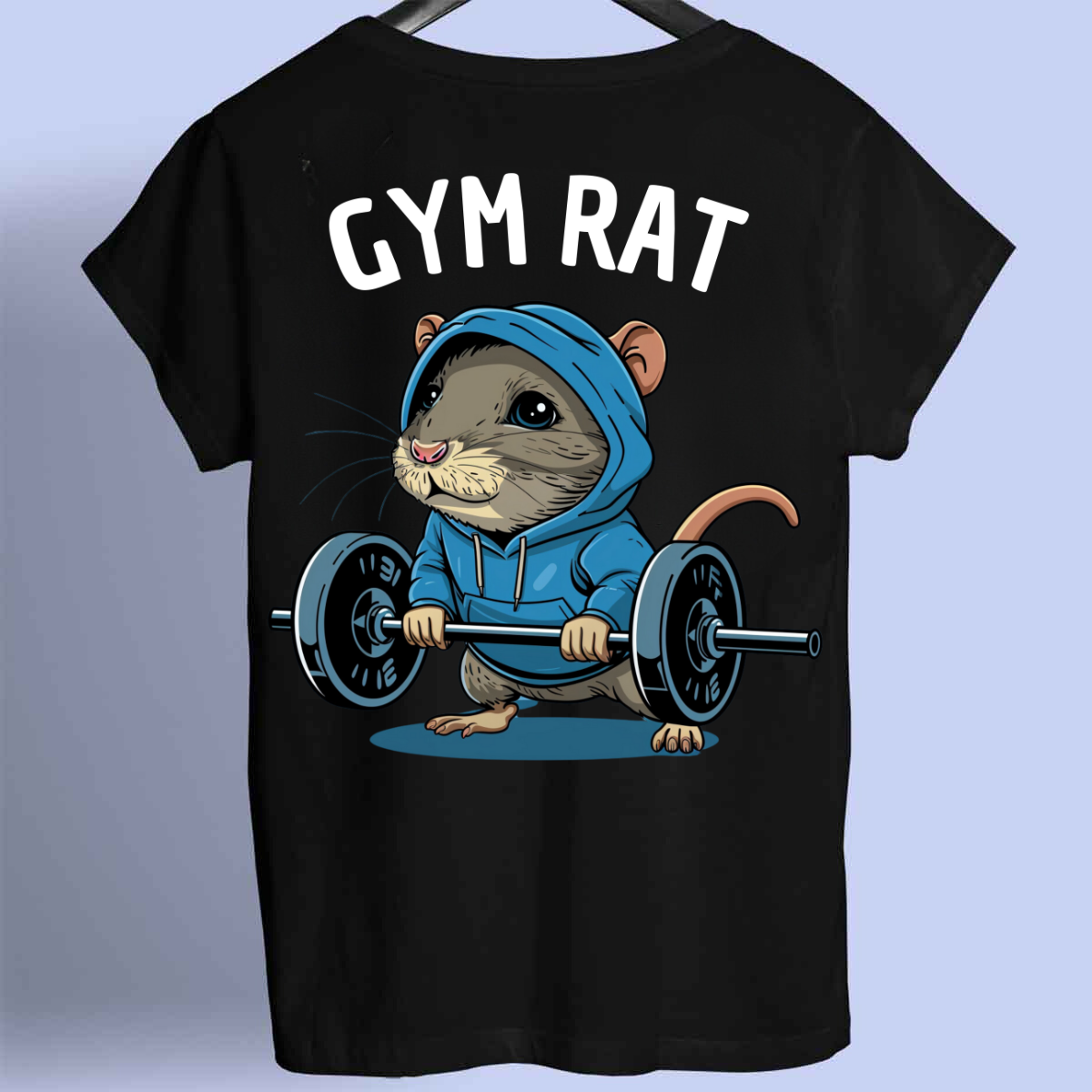 Gym Rat - Chemise Premium Unisexe Impression recto