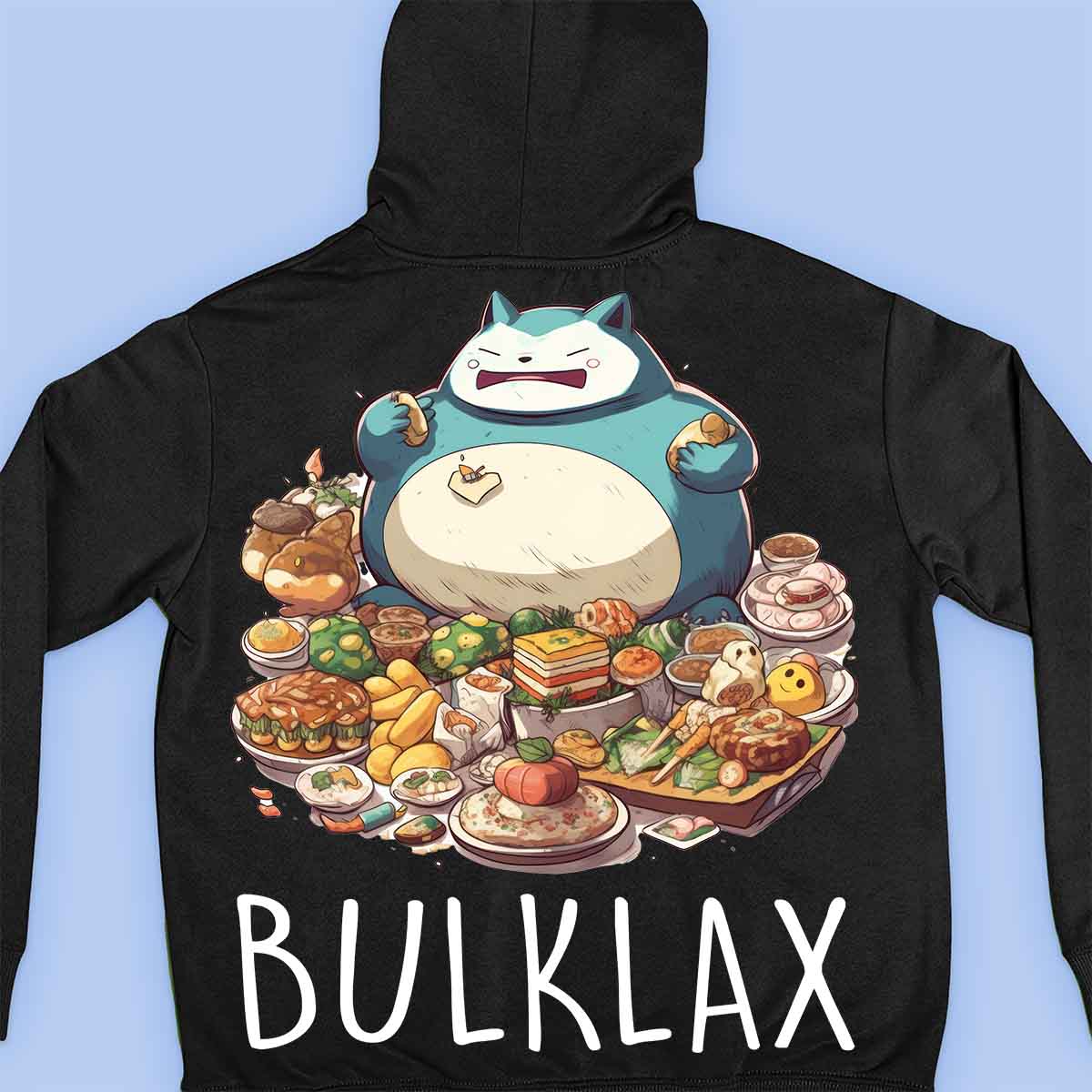 Bulklax - Sweat à capuche Premium Unisex Backprint