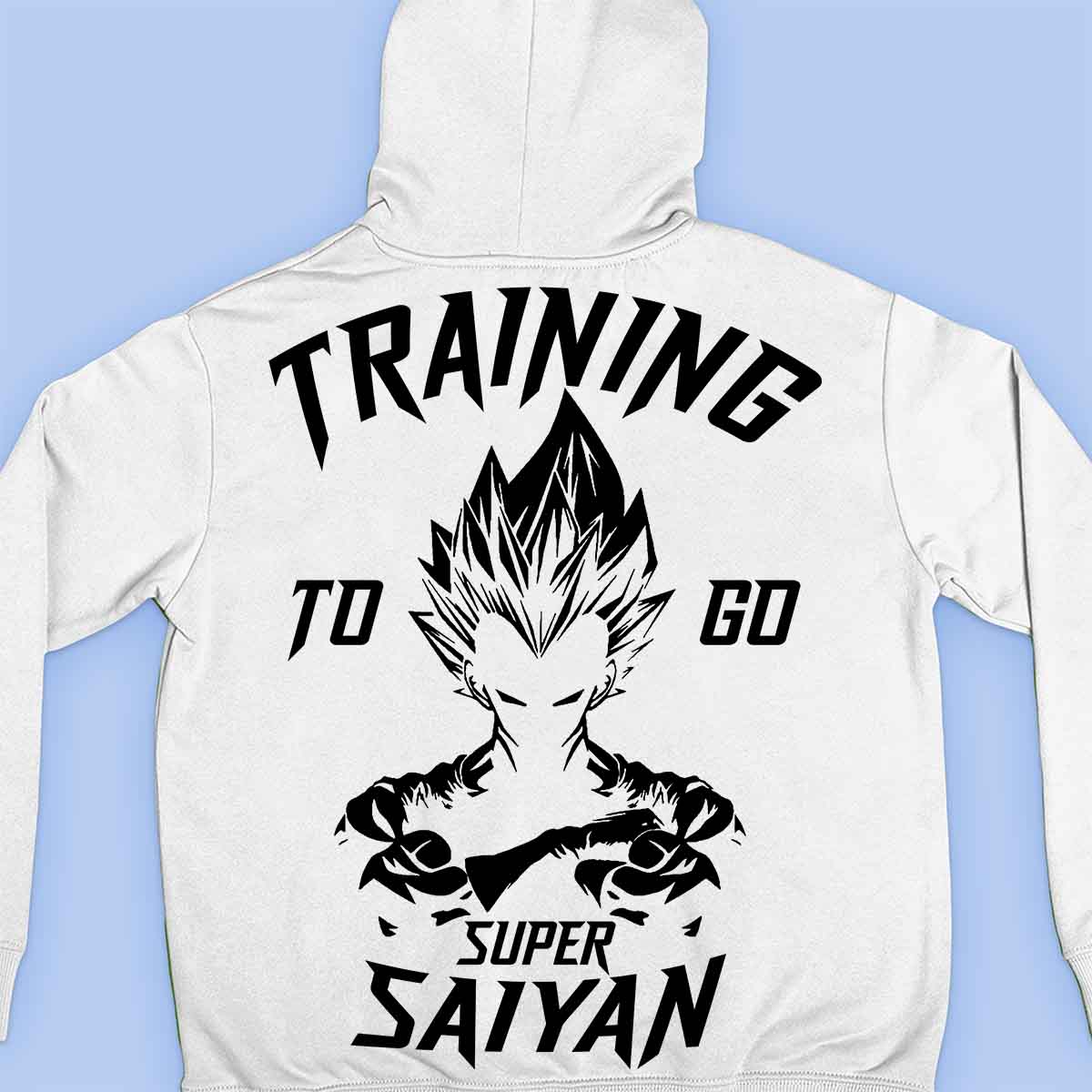 Saiyan - Premium Hoodie Unisex Backprint