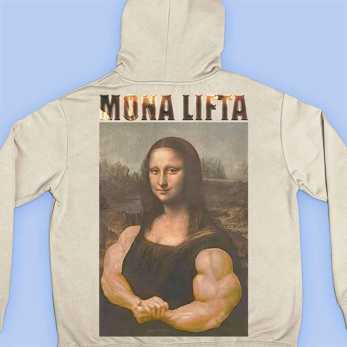 Mona Lifta - Sweat à capuche Premium Unisexe Backprint