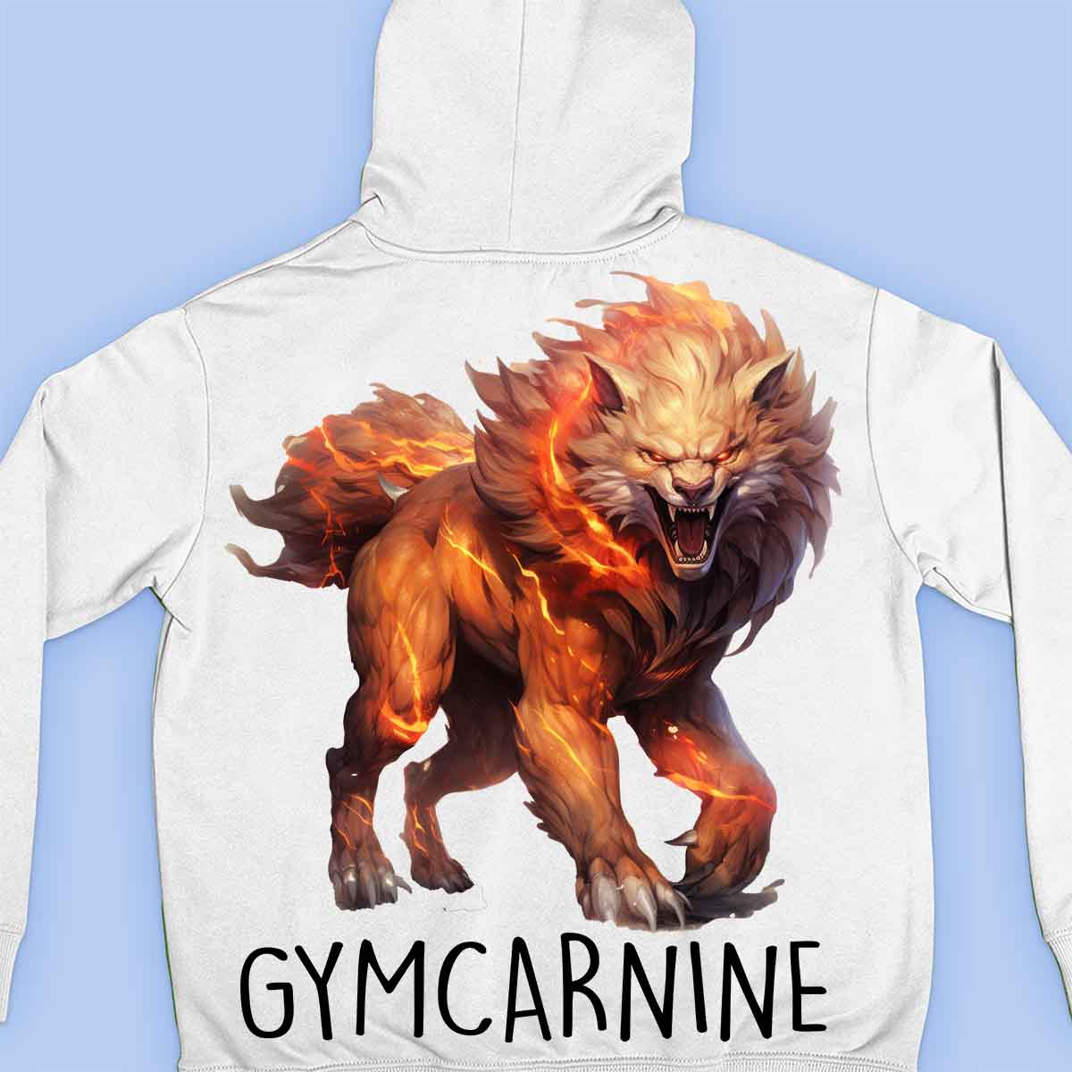 Gymcarnine - Sweat à capuche Premium Unisexe Backprint