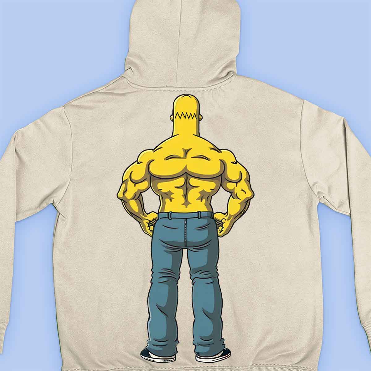 Homie Back - Premium Hoodie Unisex Backprint