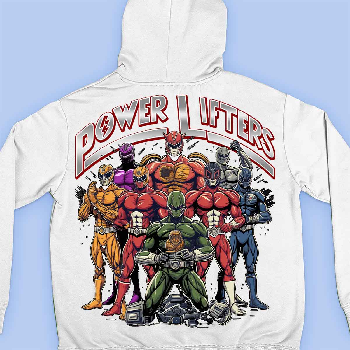 Power Lifters - Premium Hoodie Unisex Backprint