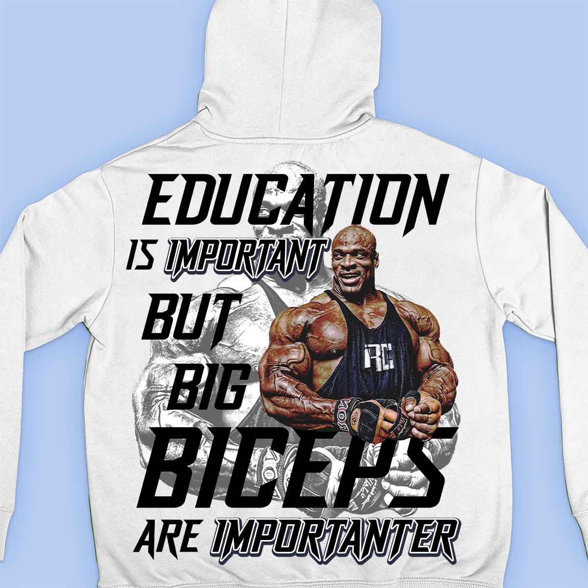 Éducation - Sweat à capuche Premium Unisex Backprint