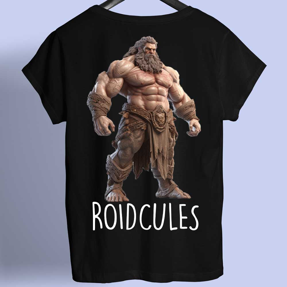 Roidcules - T-shirt back print