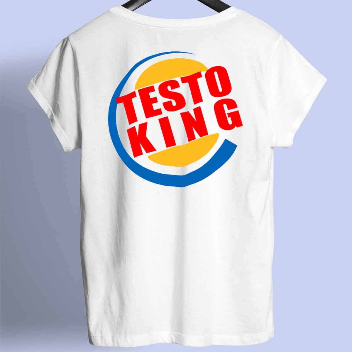 Testo King - Premium Shirt Unisex Backprint