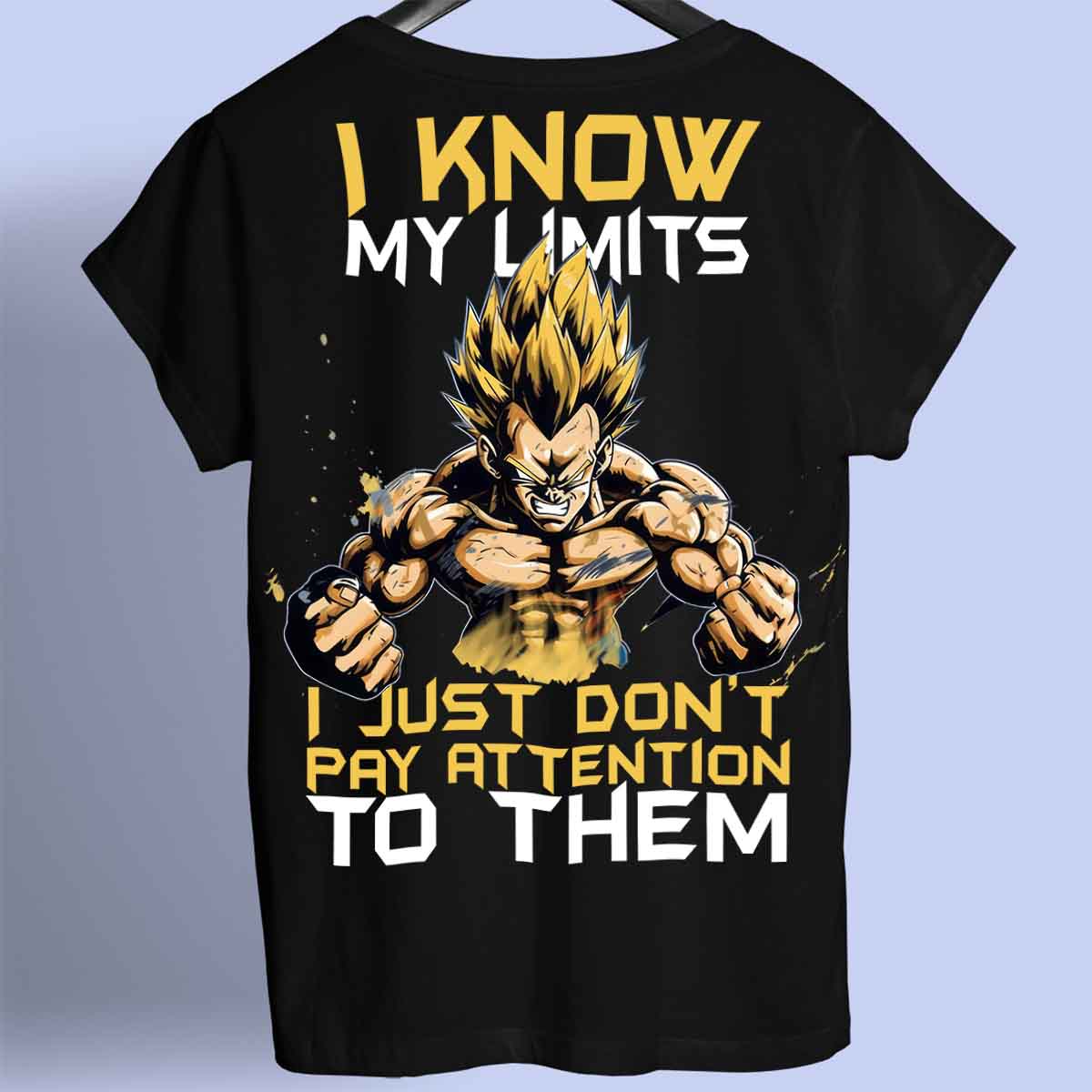 Limites - T-Shirt Premium Unisex Backprint