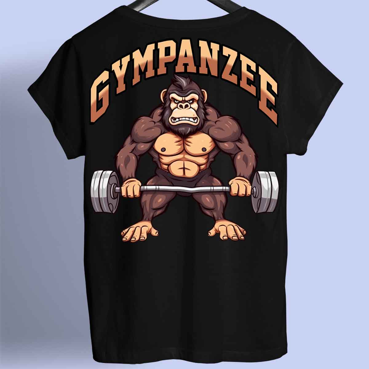 Gympanzee - Premium Shirt Unisex Backprint