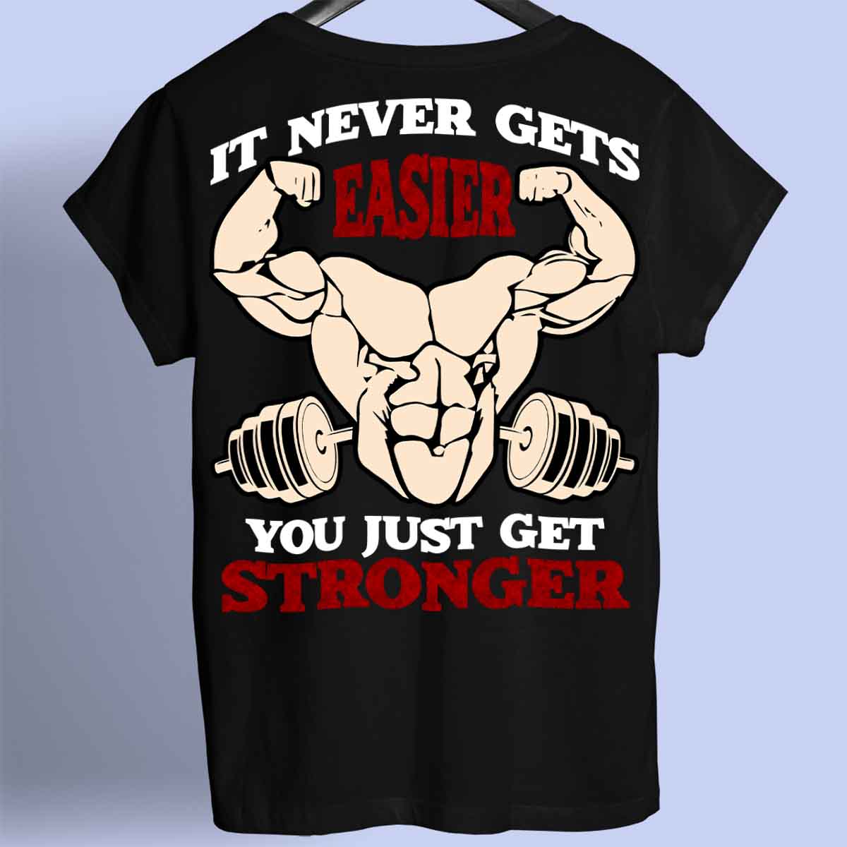 Easier - Premium Shirt Unisex Backprint