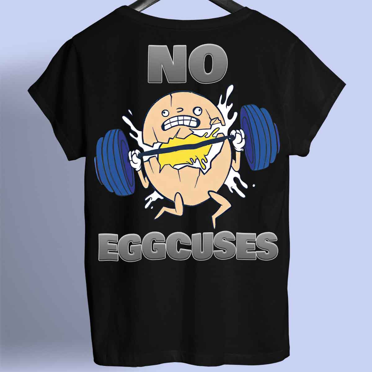 Eggcuses - Premium T-Shirt Unisex Backprint