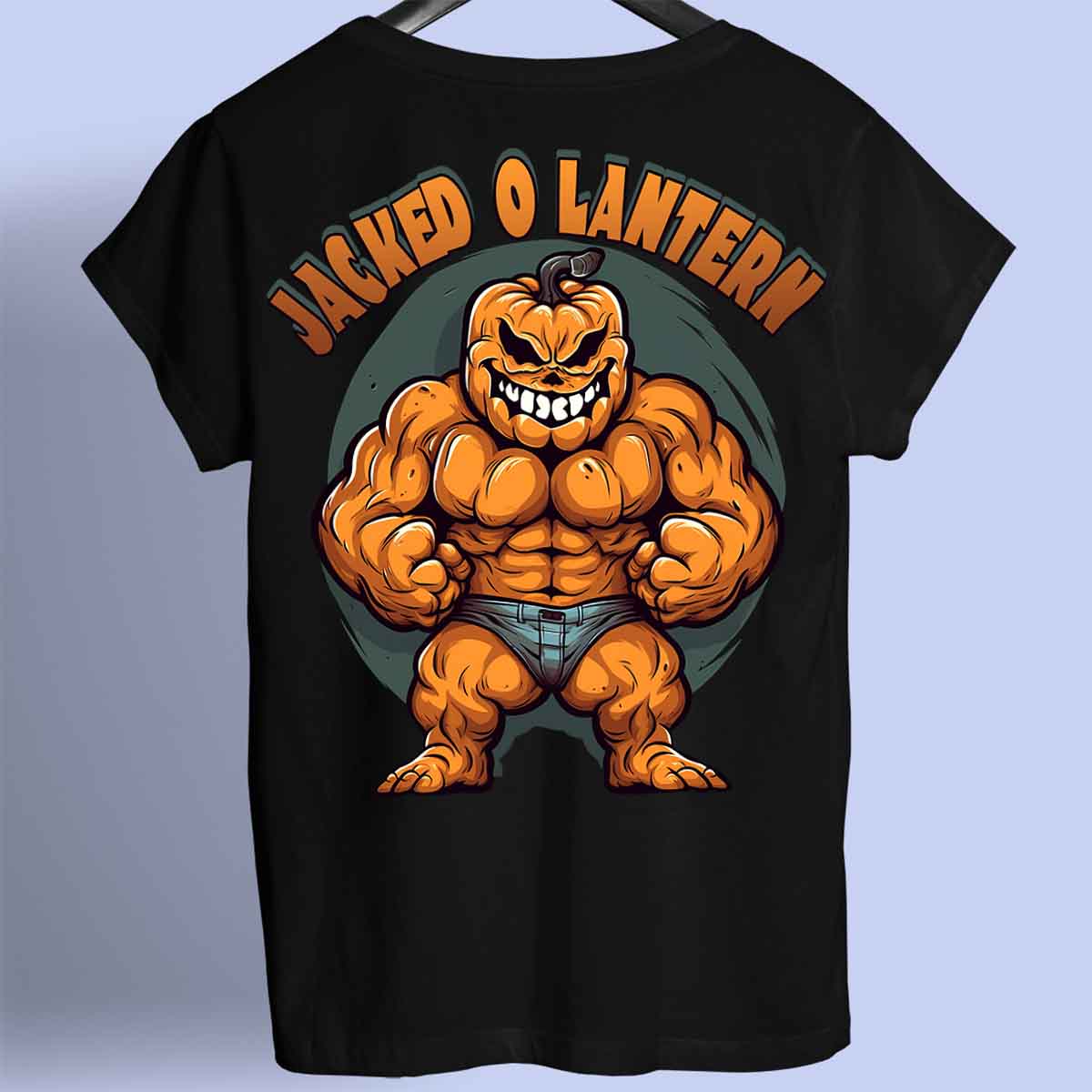 Jacked o Lantern - T-Shirt Premium Unisexe Backprint