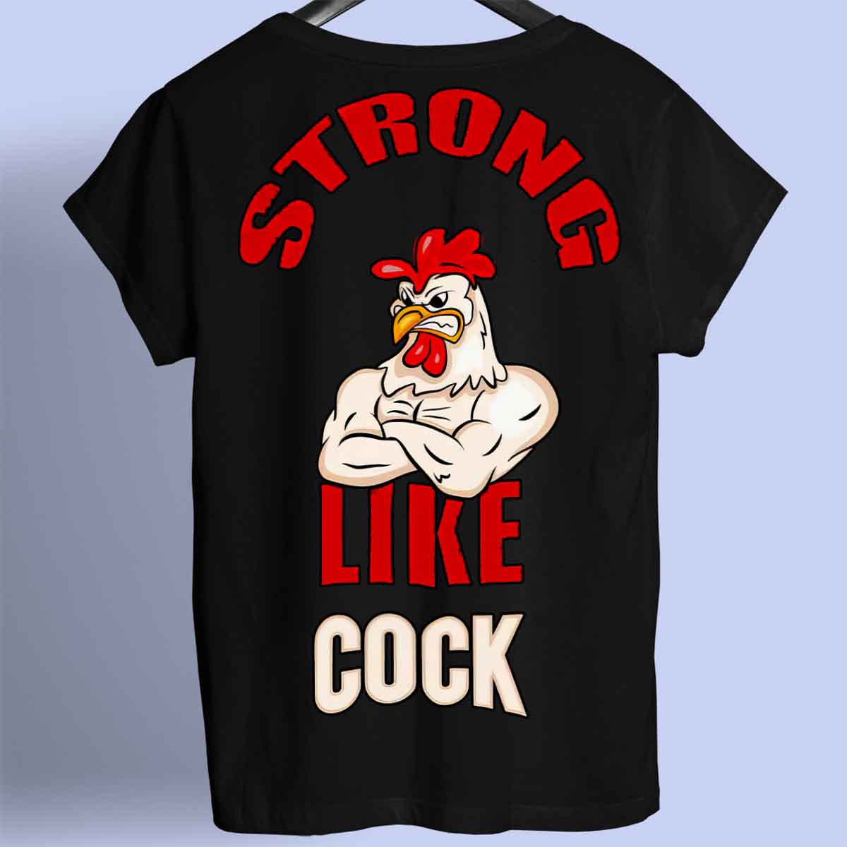 Strong Like - Premium T-Shirt Unisex Backprint