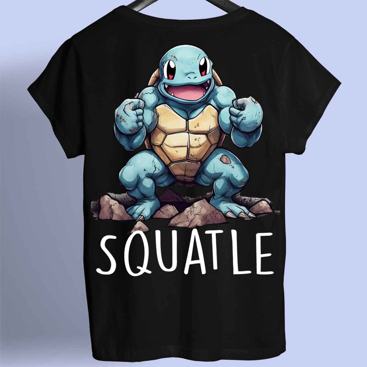 Squatle - T-Shirt Premium Unisexe Backprint