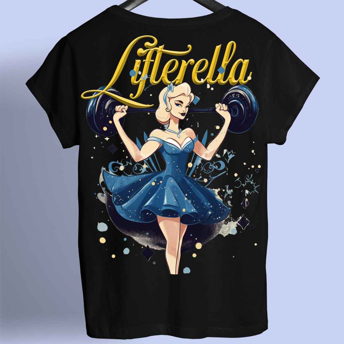 Lifterella - T-Shirt Premium Unisexe Backprint