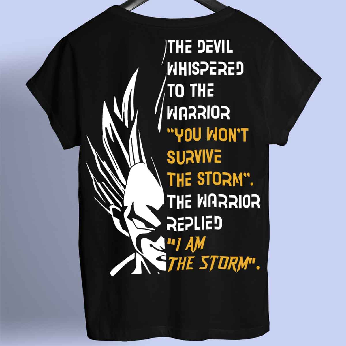 The Storm - Premium T-Shirt Unisex Backprint