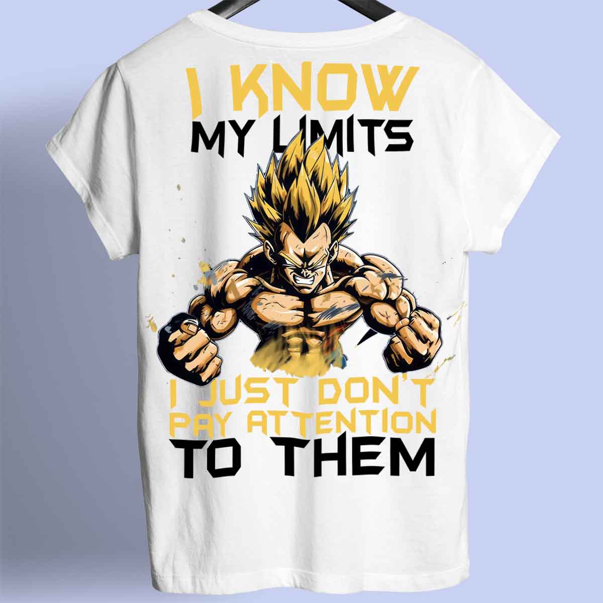 Limites - T-Shirt Premium Unisex Backprint