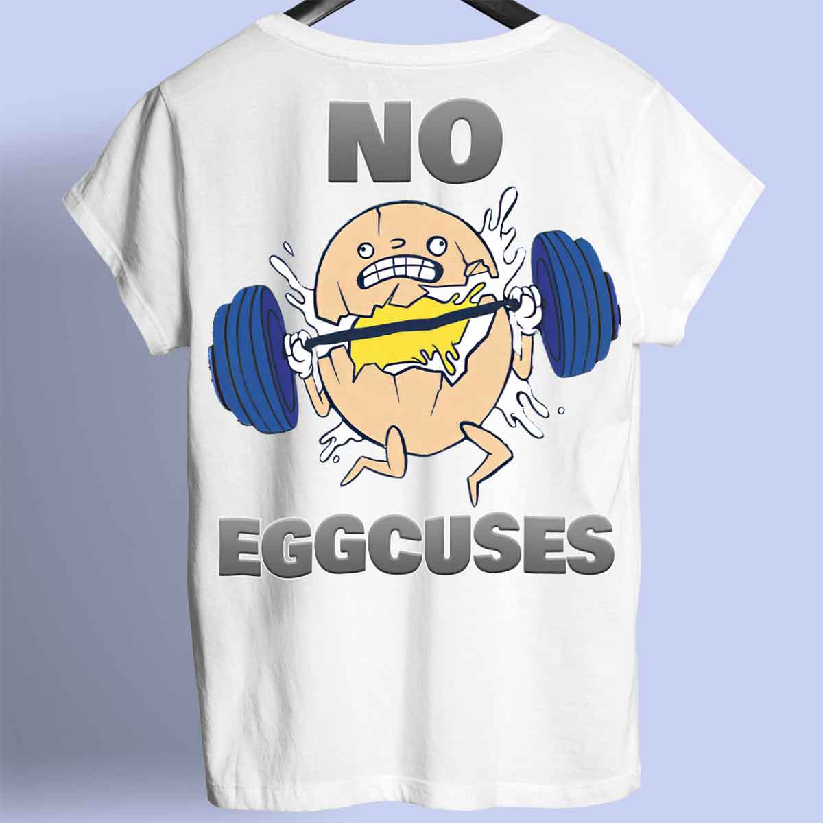 Eggcuses - T-Shirt Premium Unisex Backprint