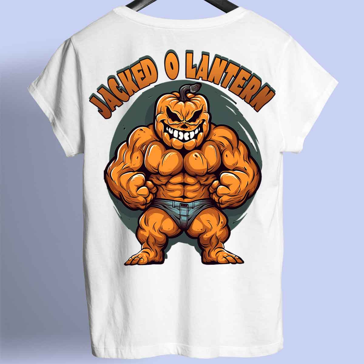 Jacked o Lantern - Premium T-Shirt Unisex Backprint