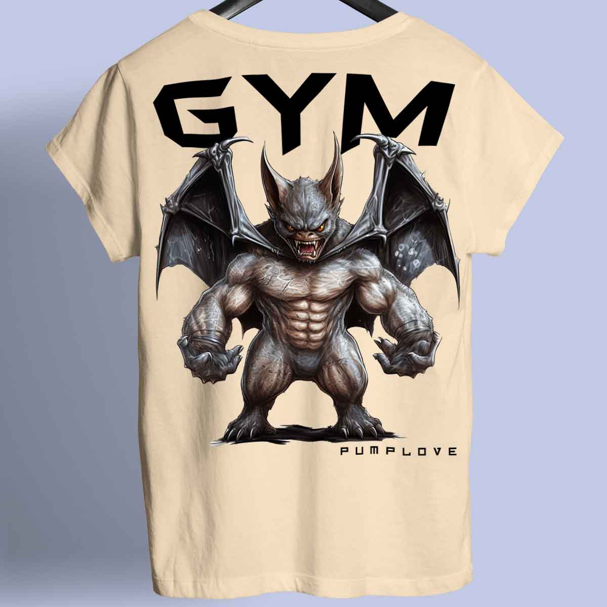 Batte de gymnastique - T-Shirt Premium Unisex Backprint