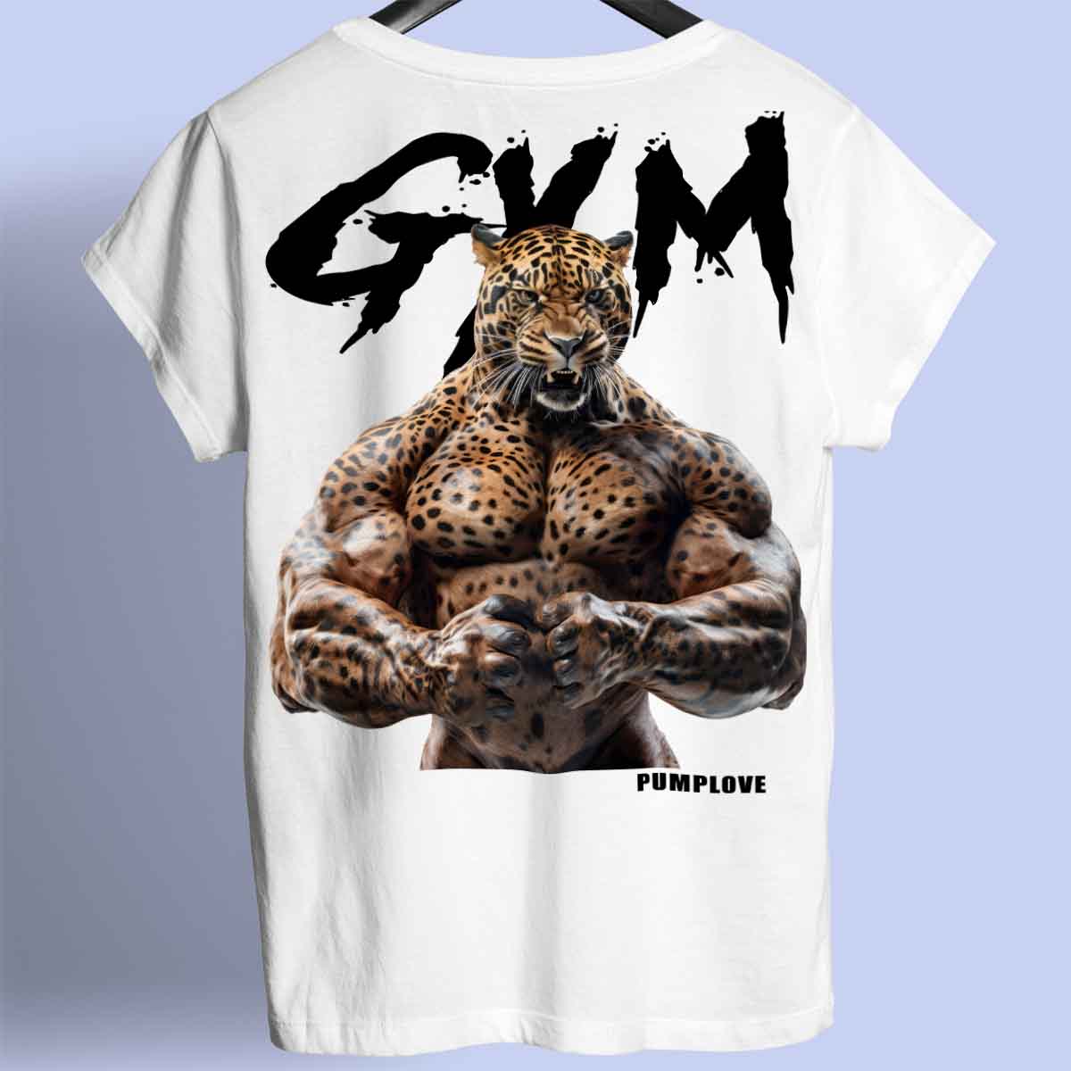 Gym Jaguar - T-Shirt Premium Unisexe Backprint