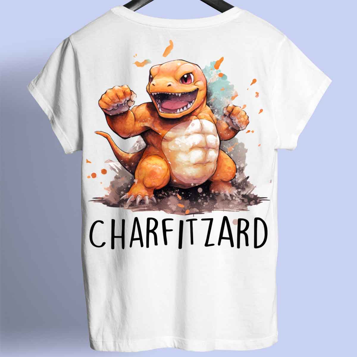 Charfitzard - Premium T-Shirt Unisex Backprint