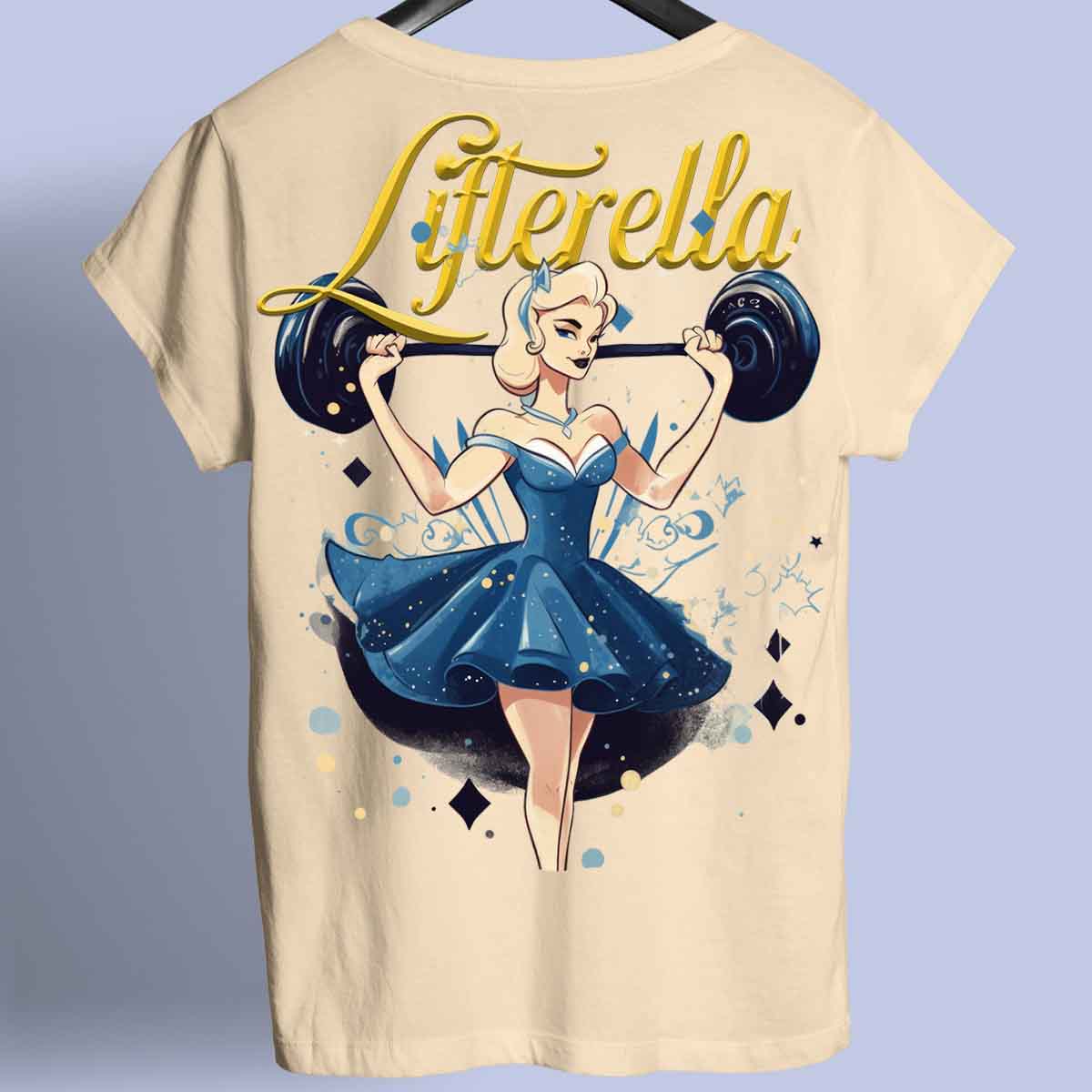 Lifterella - T-Shirt Premium Unisexe Backprint