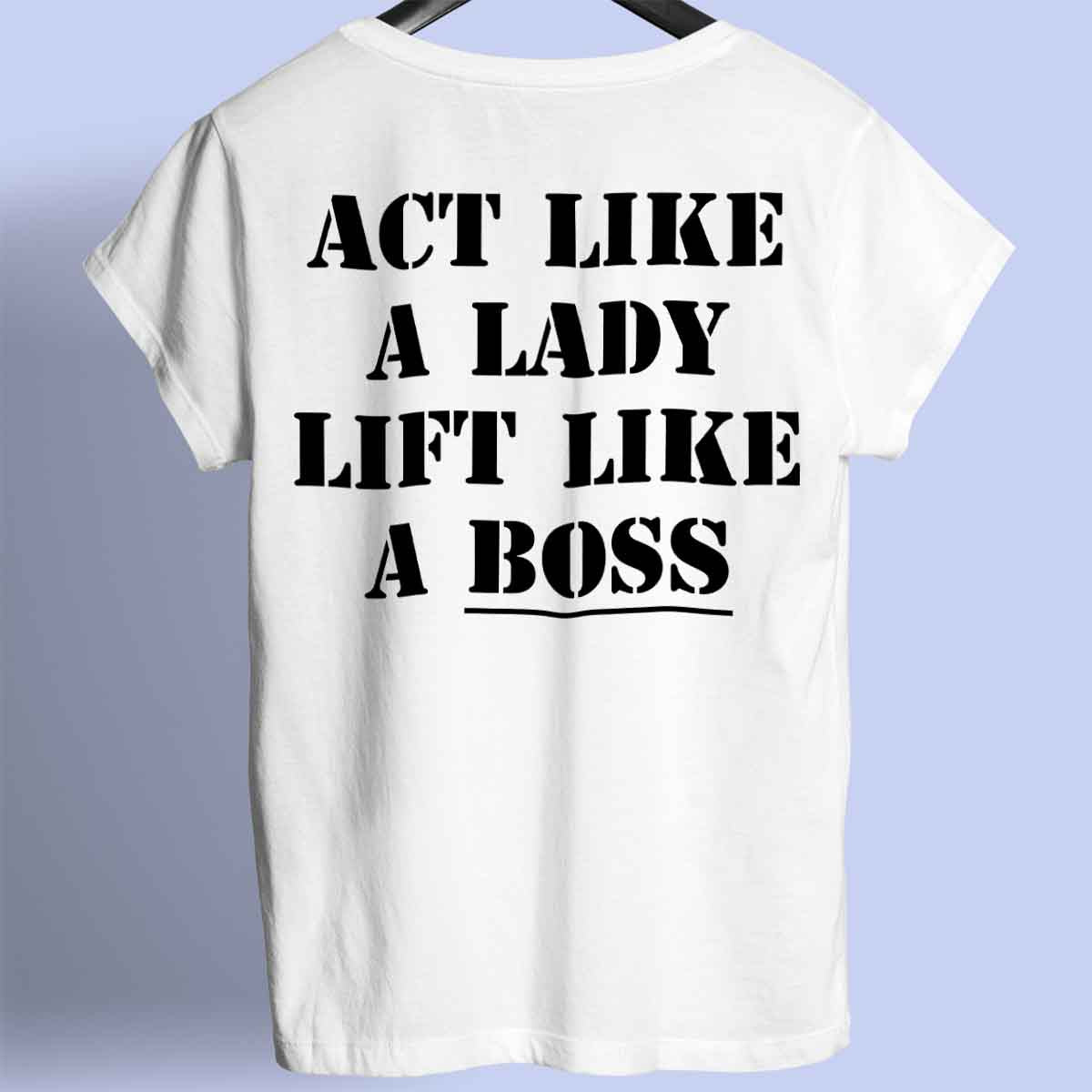 Boss - Premium Shirt Unisex Backprint