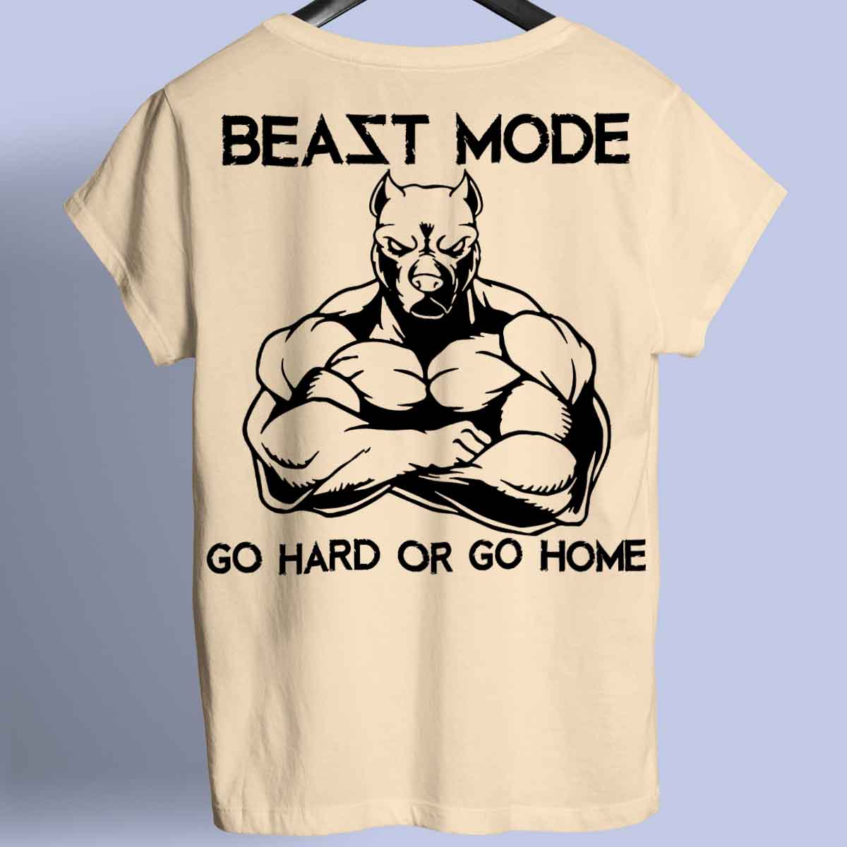 Beazt Mode - Premium T-Shirt Unisex Backprint