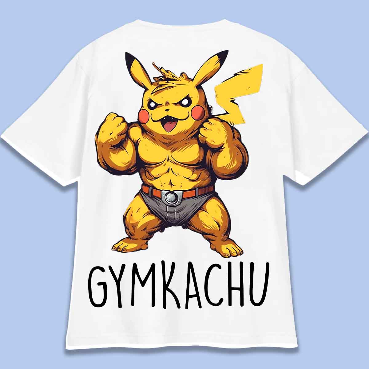 Gymkachu - T-Shirt Oversize Unisexe Backprint