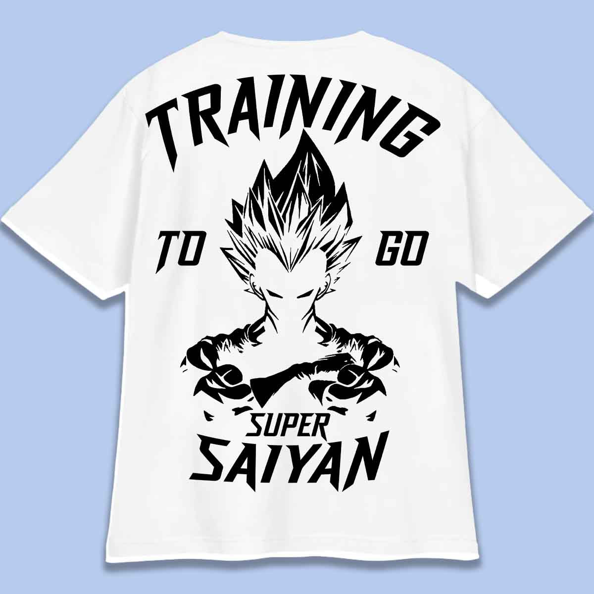 Saiyan - T-Shirt Oversize Unisexe Backprint