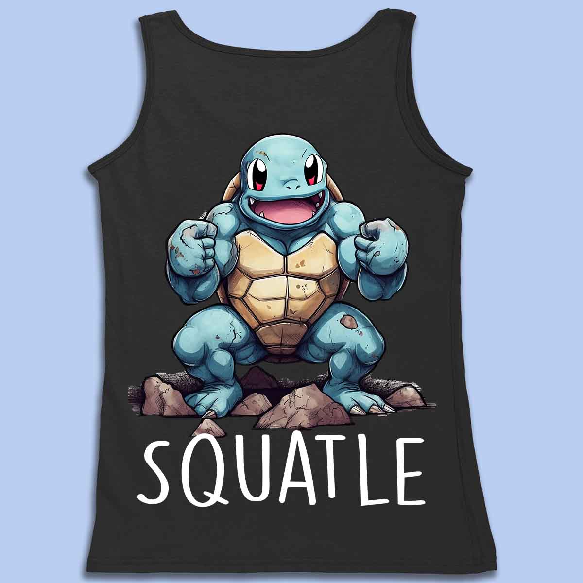 Squirtle - Débardeur Premium Unisex Back Print