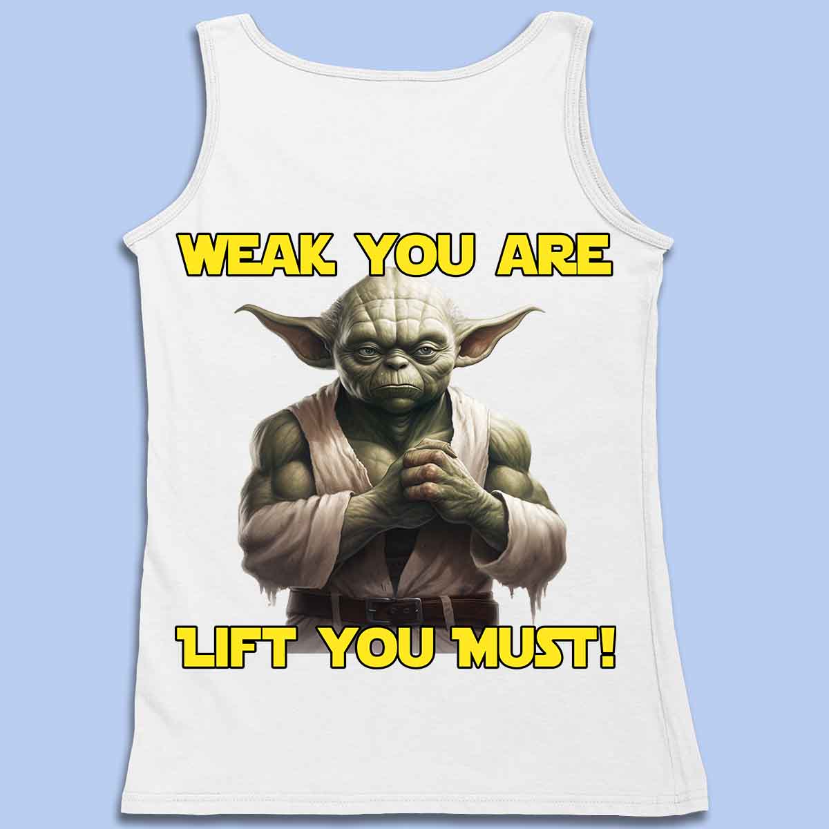 Weak - Premium Tank Top Unisex Backprint